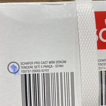 Schafer Markası Pişmanlıktır! Sorumsuz Satıcılar!