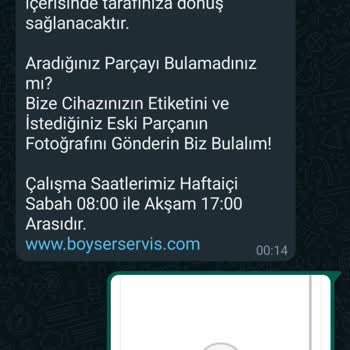 Www.boyserservis.com İsimli İzmir Sitesi Kesinlikle Güvenilmez