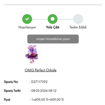 Taze Çiçek Mağduriyet İade Hk