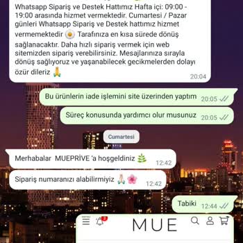 Mueprive Ürün İadesi Yapmıyor!