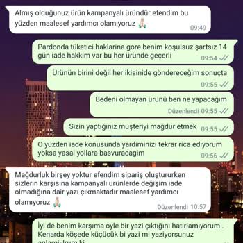Mueprive Ürün İadesi Yapmıyor!