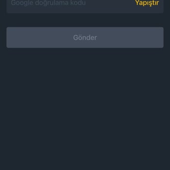 Binance Google Authenticator Sorunu