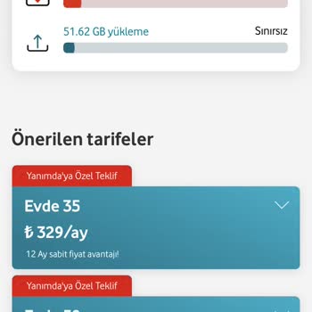 Vodafone Ev İnterneti Tarifelerinin Tutarsızlığı