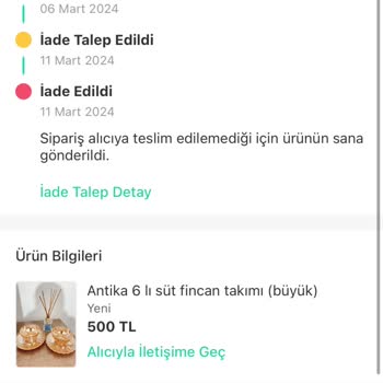 Trendyol Express Dolapta Sattığım Ürün Alıcıya Ulaşmadan Kırılıp Bana İade Ediliyor.