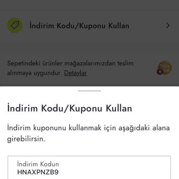 Boyner Çarkın Kodunun Geçersiz Olması