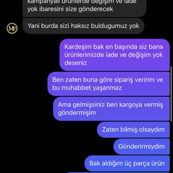Moda Fethi Değişim Ve İade Sorunu