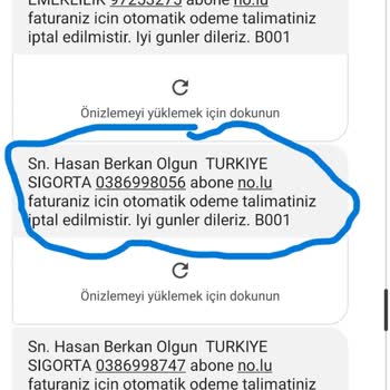 Ziraat Bankası Talebim Ve Talimatım Olmaksızın Yenilenen Konut Sigorta Poliçesi