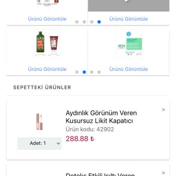 Yves Rocher Sitesinde Beyan Etmediği Fiyattan Müşteriye Ürün Satıyor