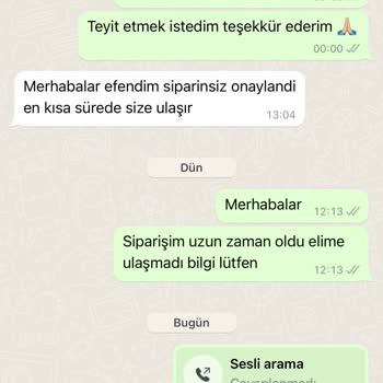 Mondy Shop Ürünüm Gelmedi, İletişim Kurulamıyor!