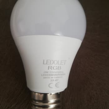 BİM Ledolet RGB Lamba Çabuk Arızalanıyor