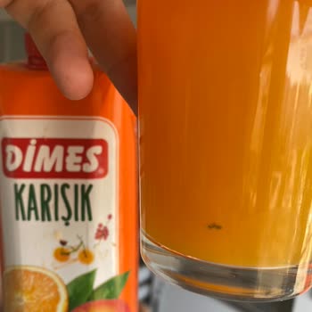 Dimes Meyve Suyundan Böcek Çıktı!