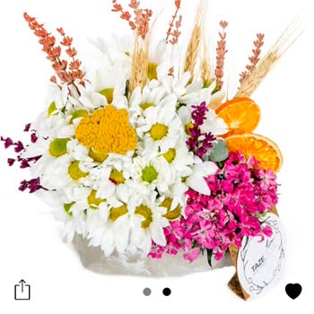 Taze Çiçek Görseldekinin Yarısı Kadar Çiçek Gönderildi