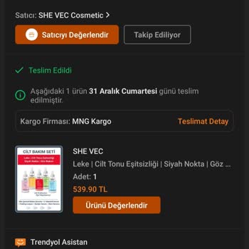 SHE Vec Sürekli Bozuk Ürün Gönderiyor!