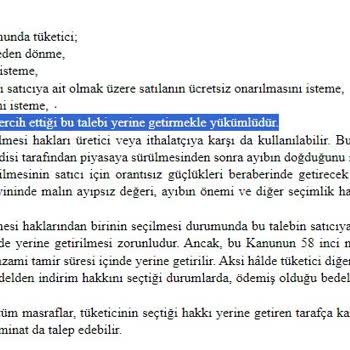 HP Yasal Tamir Süresi Geçen Ürünü Değiştirmiyor.