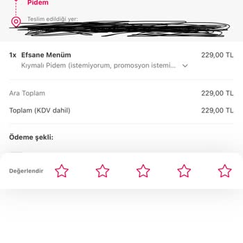 Yemek Sepeti Para İade Süreci