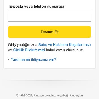 Amazon Askıya Alınan Hesabımı Düzeltemiyorum