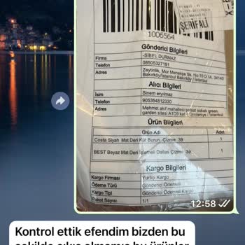 Sibel Durmaz Ayakkabı Kusurlu Ürün Gönderip Ürününün Arkasında Değil