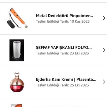 Amazon Dan Aldığım Ürünler Teslim Edilmedi