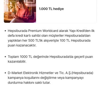 Hepsiburada Worldcard Vadettiği Puanları Yüklemiyor