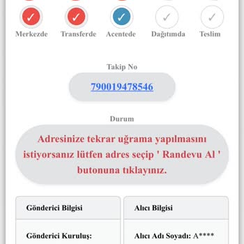 Kuryenet Kargoyu Teslim Etmiyor
