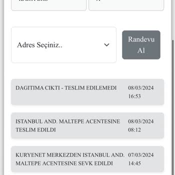 Kuryenet Kargoyu Teslim Etmiyor