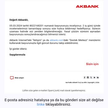 Akbank Çip Para Kampanyası Yanıltması