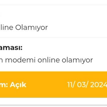 Kablo Net İnternet Kesintisi Yaşamaktayım