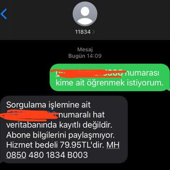 11834 Numara Sorgulama Öğrenme