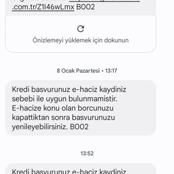 Kredi Kayıt Bürosu E Haciz Kaydı Silinmiyor