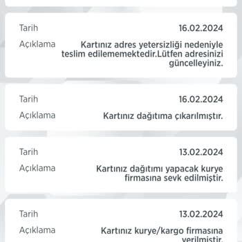 Ziraat Bankası Kart Gönderi Takip Numarası Öğrenememe