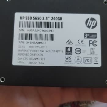 HP SSD Arızası İçin Yetkili Servis Bulamıyorum