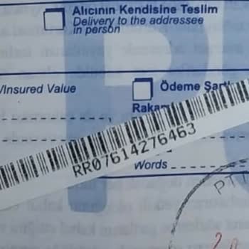 PTT Kargo PTT Acil Evrakı 12 Gün Sonra Bile İade Edemedi
