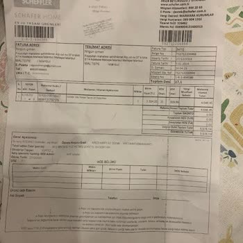 Schafer'dan Alınan Ürünler Kırık Çıkıyor Ve...