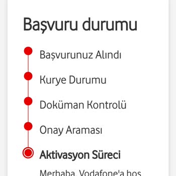 Vodafone Abonelik Başvuru Aktivasyon
