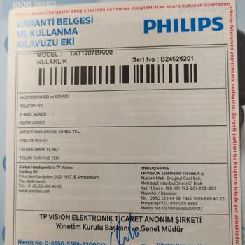 PHILIPS Ses Sistemleri Philips Kötü Servis Ve İlgisizlik