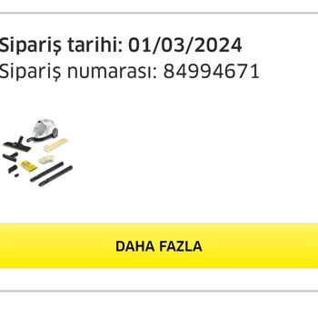 Karcher Siparişim Nerede? Bekleyiş Sürüyor!