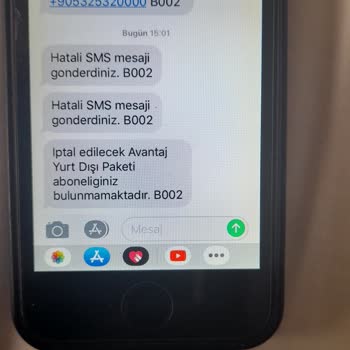 Turkcell Tarifen Yurt Dışında Geçerli Paketine Abonelik İptali