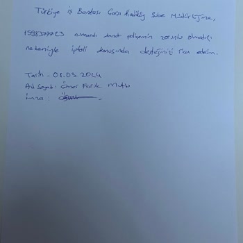 Türkiye İş Bankası Konut Poliçesi Mağduriyet