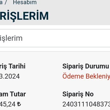 İtopya Bilgisayar İtopya "Ödeme Bekleniyor"