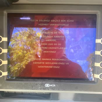 Ziraat Bankası ATM Arızası Parayı Yutma