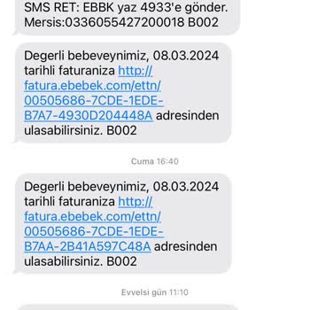 Ebebek'ten Geciken Ve Eksik Teslimat