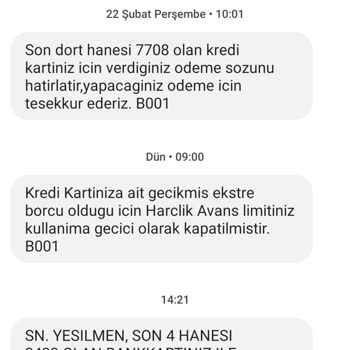 Ziraat Bankası Kredi Kartına El Koyma