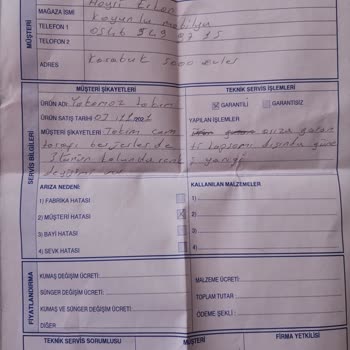 Epika Kumaş Solma Sorunu