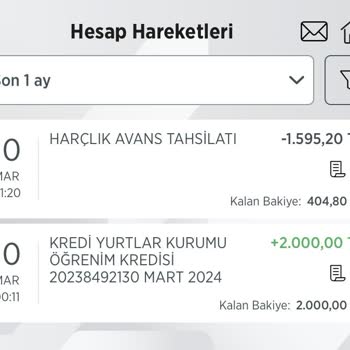 Ziraat Bankası KYK Bankkart Genç Harçlık Avans Tahsilatı