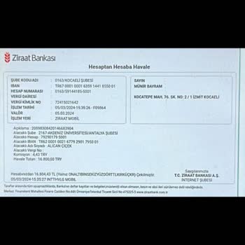 Ziraat Bankası Ziraat Hesaplarım Bloke Oldu