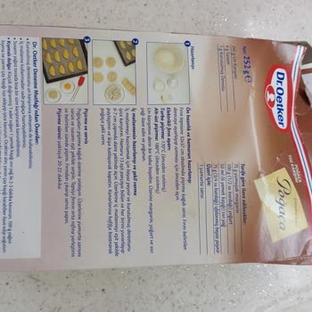 Dr. Oetker Poğaça Hamurundan Çıkan Böcekler
