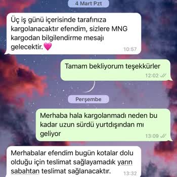 Lesequence Siparişimi Göndermiyor Şikayet