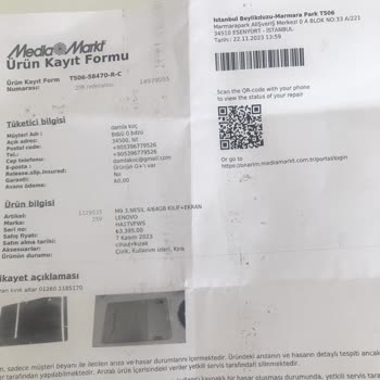 Media Markt 4 Aydır Teslim Edilmeyen Ürün