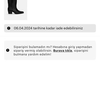 Pull And Bear Siparişim Ortada Yok Ve Bilgi Verilmiyor.