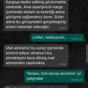 Pull And Bear Siparişim Ortada Yok Ve Bilgi Verilmiyor.